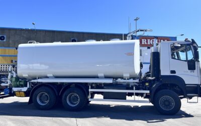 Equipo de riego de 24.000 litros para Nueva Caledonia