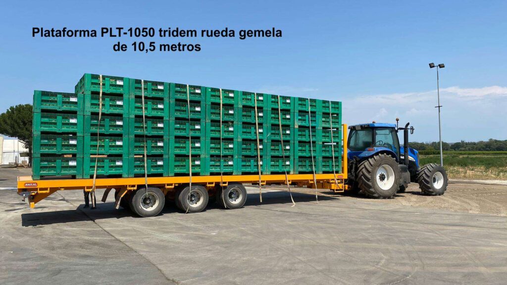 Plataforma agrícola rigual PLT-1050