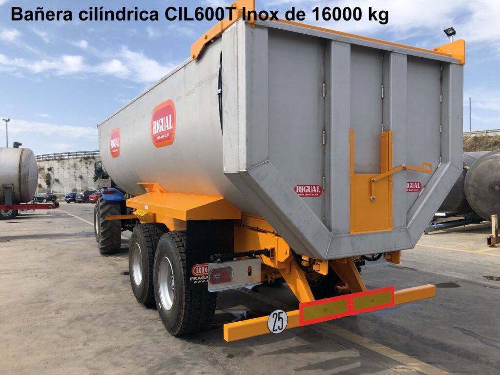 Bañera Cilíndrica rigual CIL600T INOX