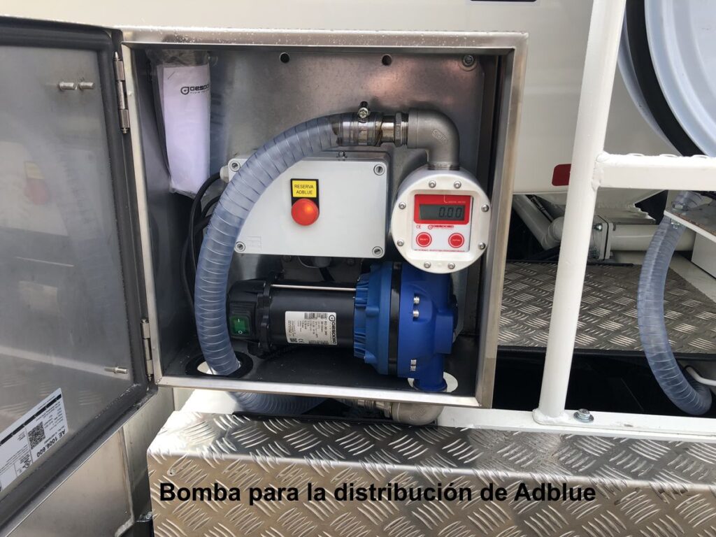 Bomba para la distribución de Adblue