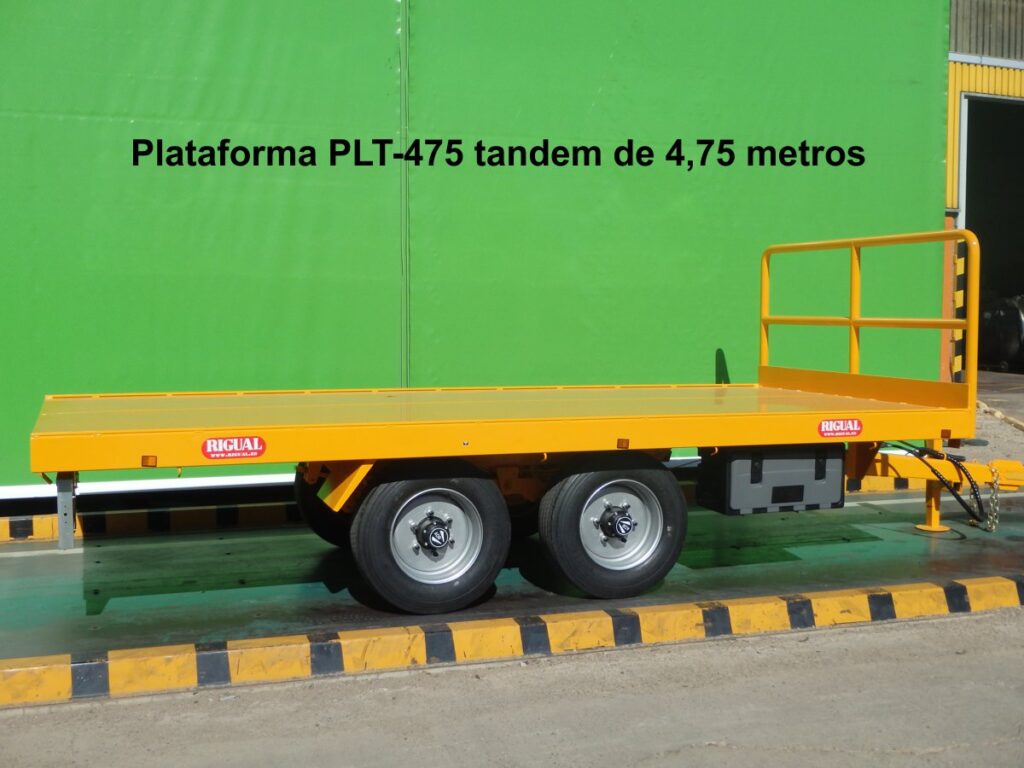 Plataforma agrícola Rigual PLT-475 de 4,75 metros