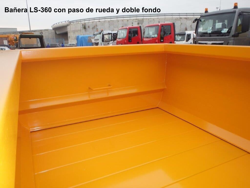 Rigual bañera LS-360 PASO DE RUEDA Y DOBLE FONDO