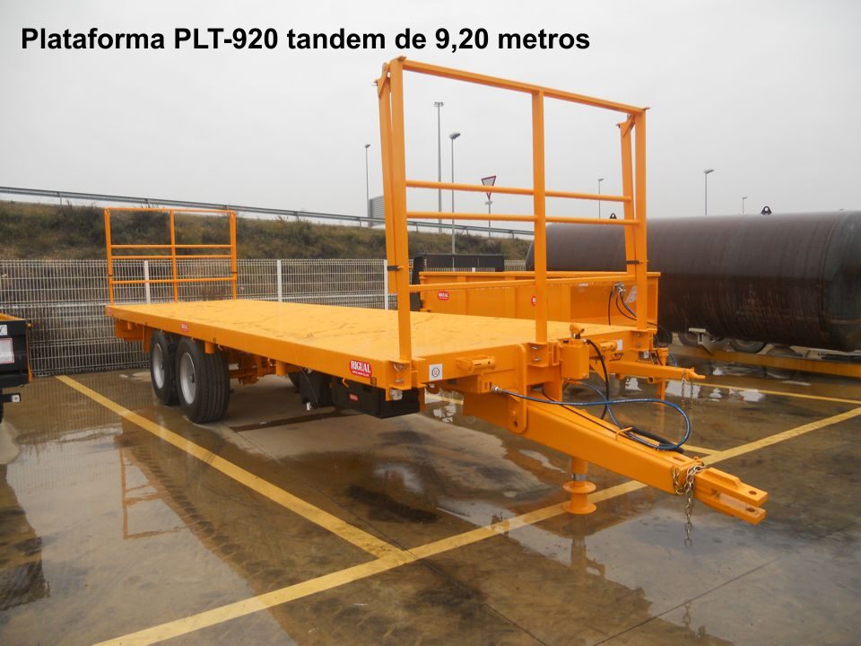 Plataforma rigual PLT-920 tandem de 9,20 metros