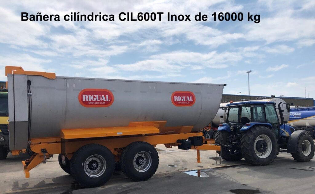 Bañera Cilíndrica rigual CIL600T INOX