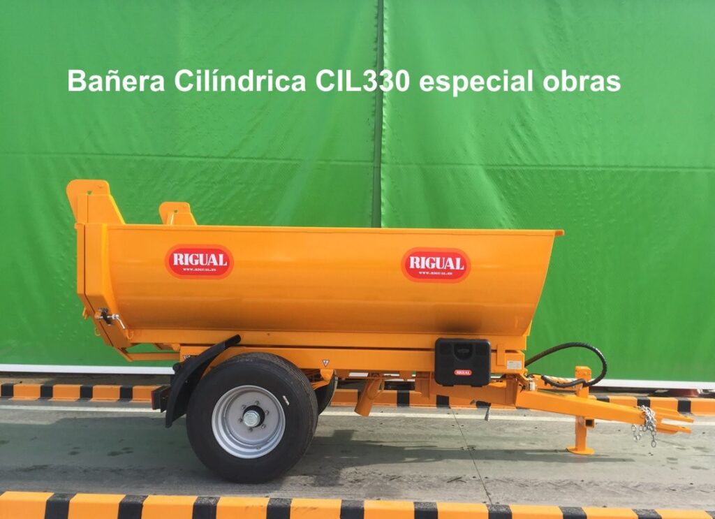 Bañera Cilíndrica rigual CIL330 Especial Obras