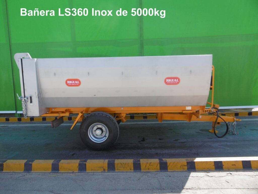 Bañera serie L de Viña LS360 5000kg inox