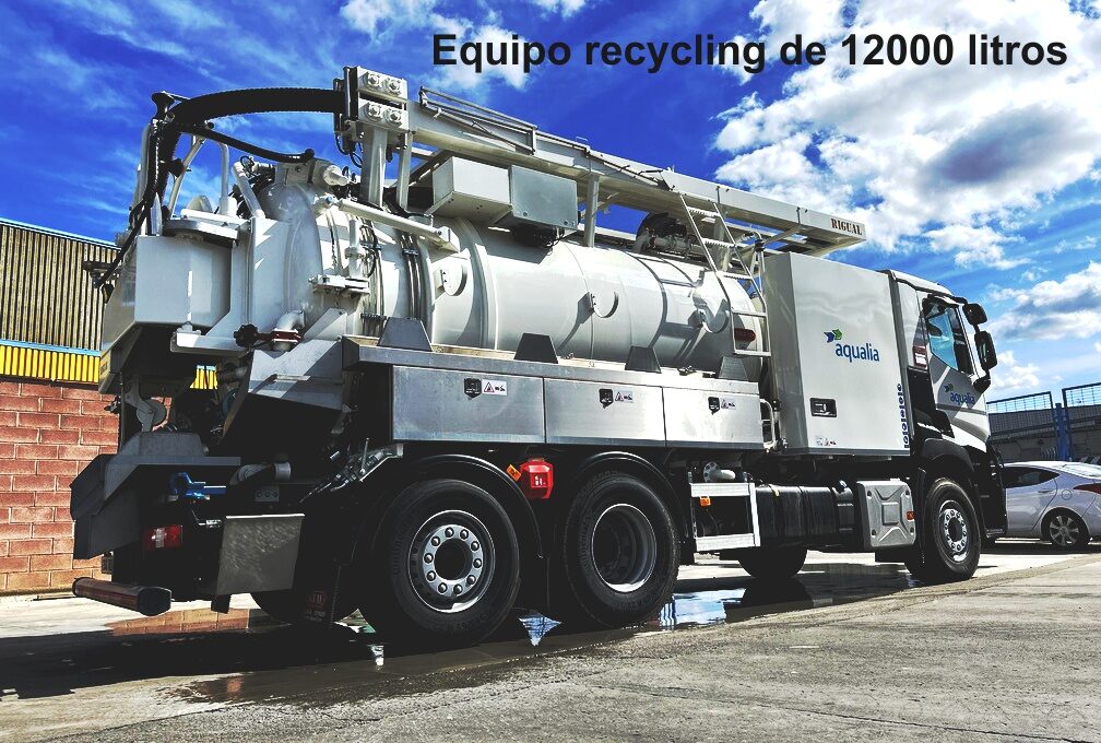 equipo reciclaje de 12000 litros