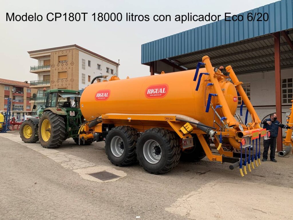 Modelo CP180T 18000 litros con aplicador Eco 6/20