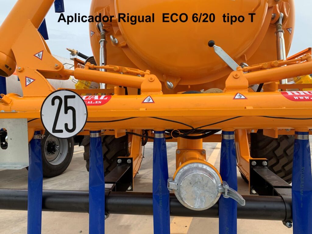 Aplicador RIgual modelo ECO 6/20 tipo T