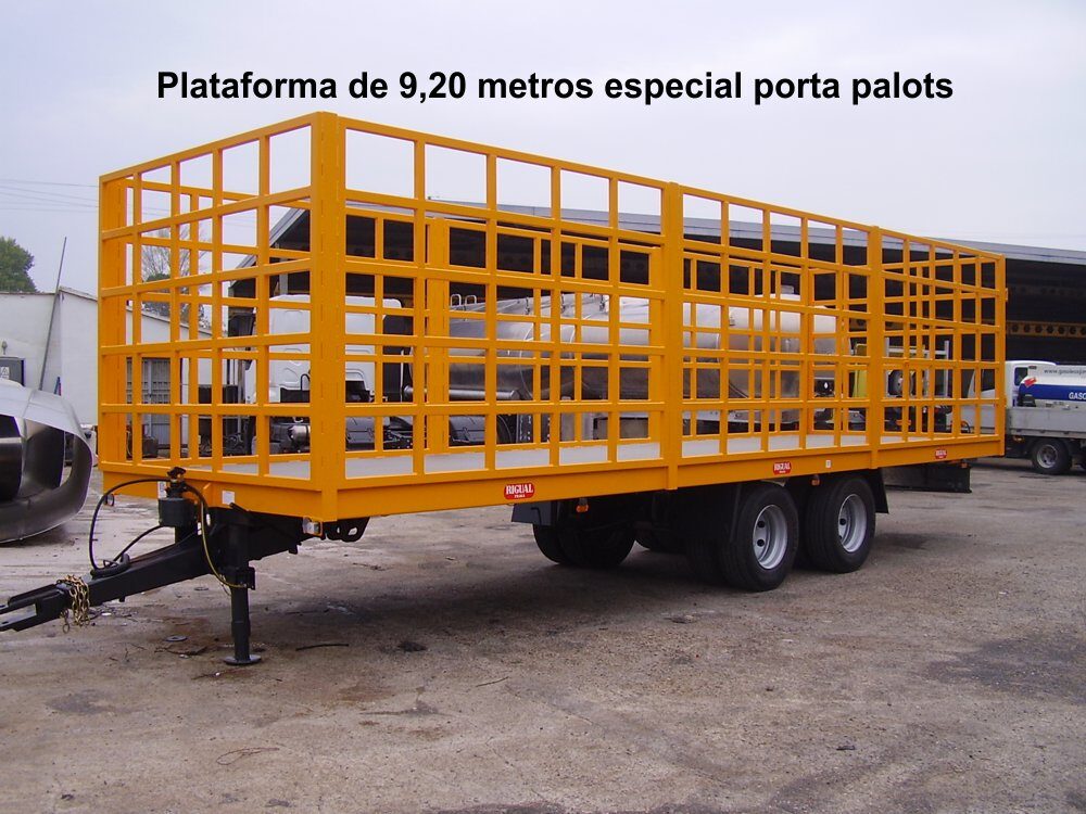 Plataforma de 9.20 metros especial porta palots