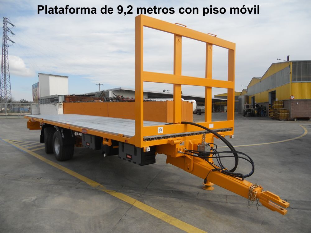 Plataforma de 9.2 con piso móvil