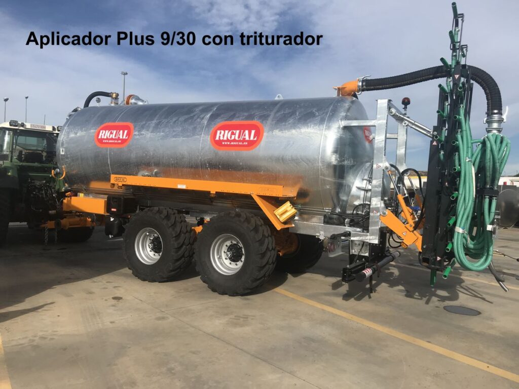 Aplicador Plus 9/30 con triturador