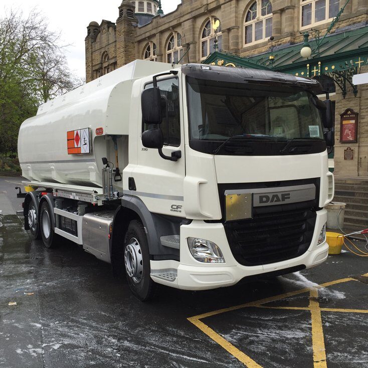 DAF CF410 26 TONNER WITH 20,000 LITRE 5 COMPARTMENT TANK FUEL