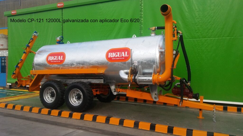 Modelo CP-121 12000L galvanizada con aplicador Eco 6/20