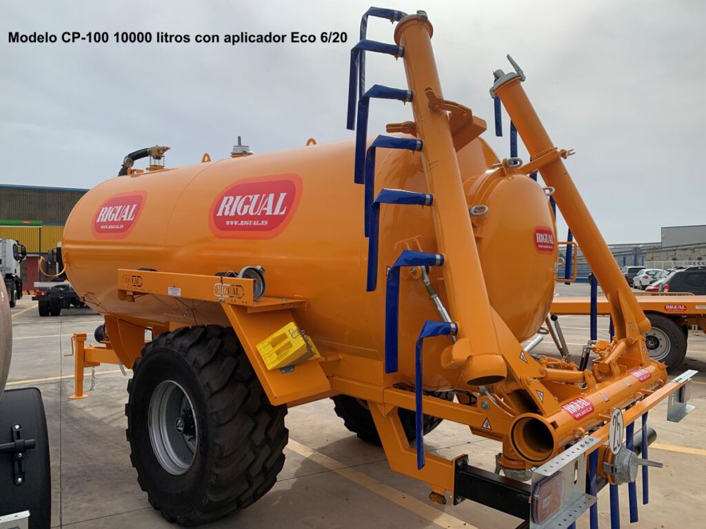 Cisterna Rigual CP-100 1000 litros con eco 6/20