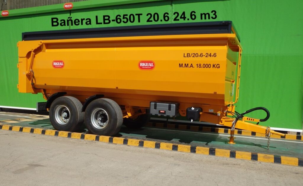 Bañera agrícola LB-650T