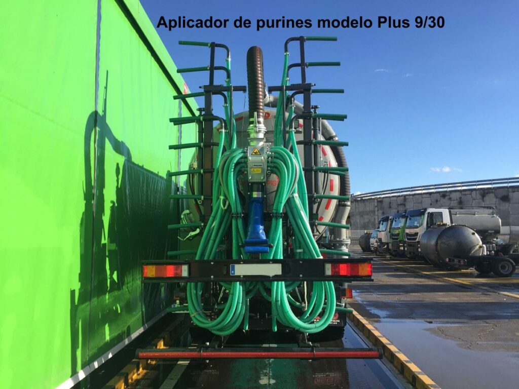 Aplicador de purines modelo Plus 9/30