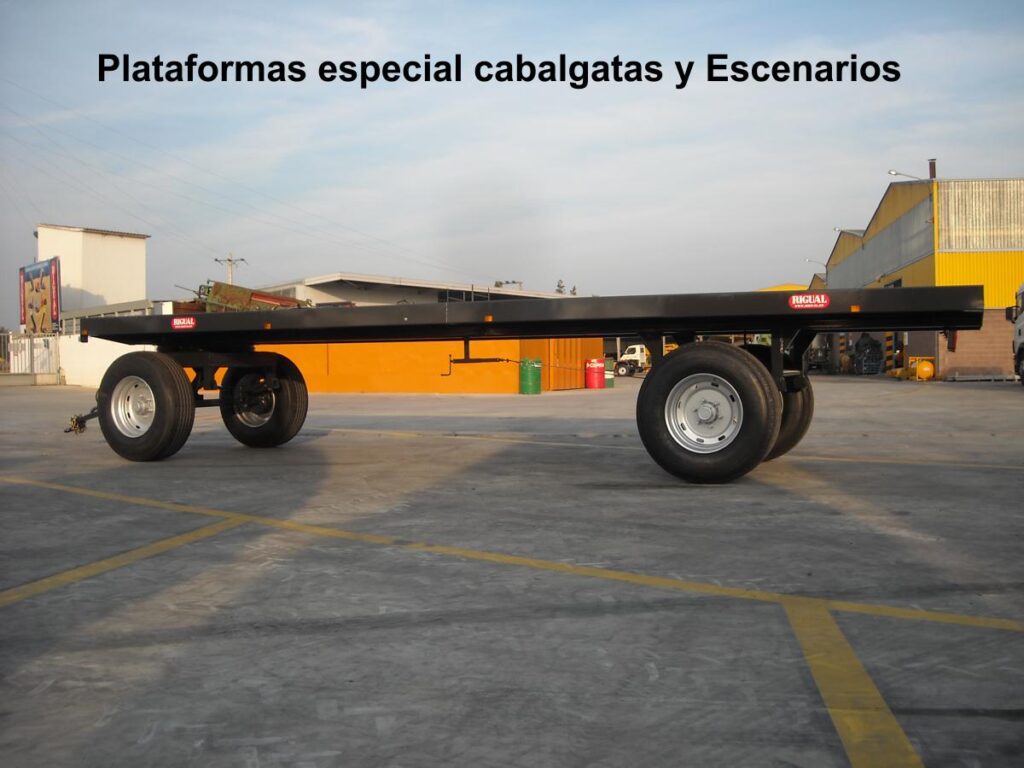 Plataforma especial cabalgatas y escenarios