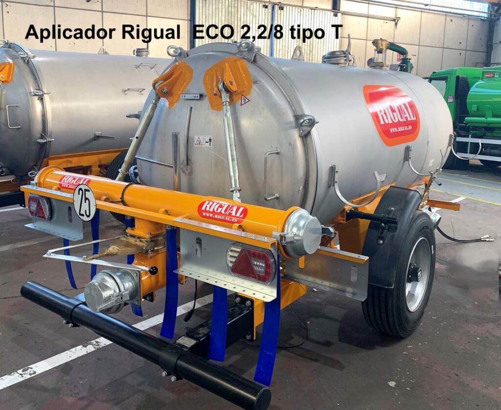 Aplicador Rigual ECO 2,2_8 tipo T