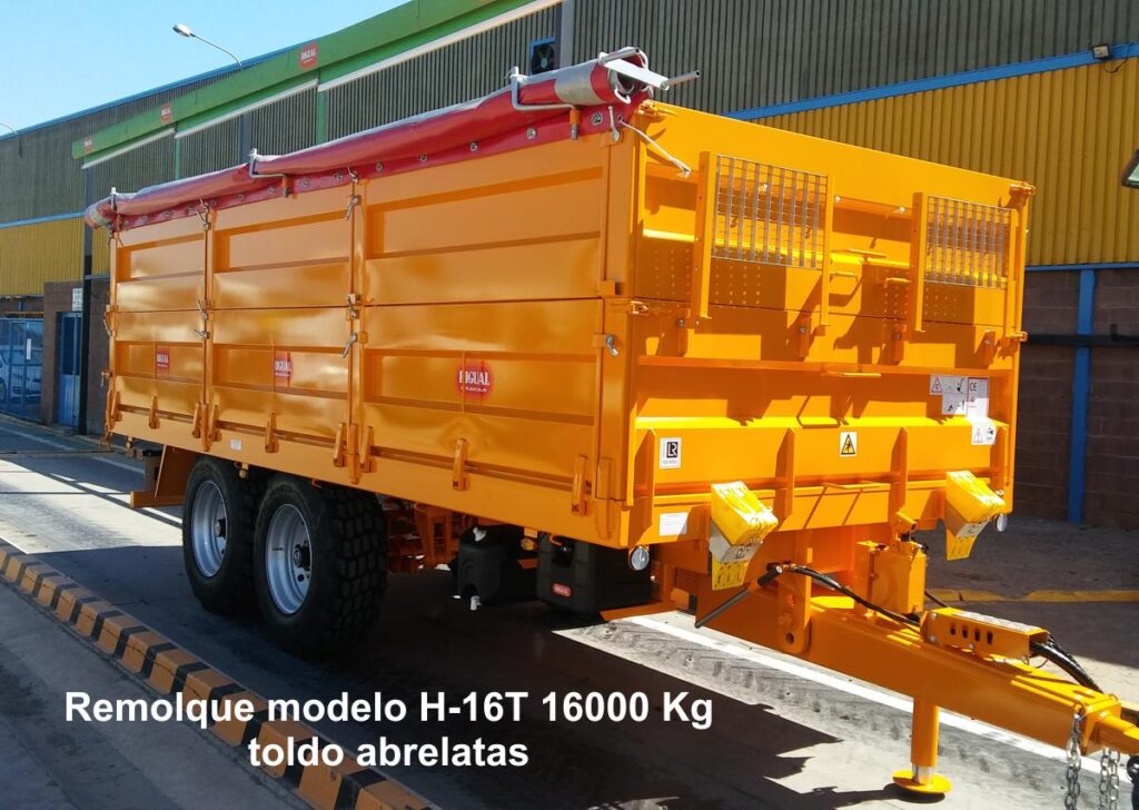 Remolque agrícola Rigual H-16T 16000 kg