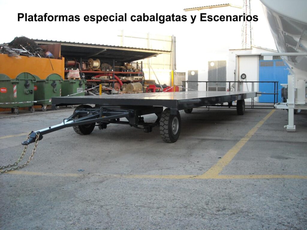 Plataforma especial cabalgatas y escenarios