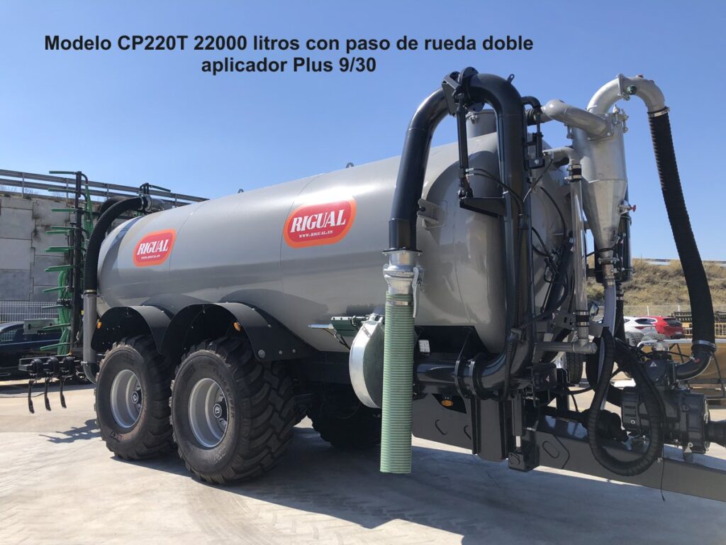 Modelo CP220T 22000 litros con paso de rueda doble