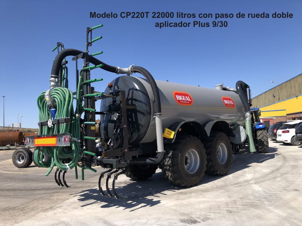 Modelo CP220T 22000 litros con paso de rueda doble