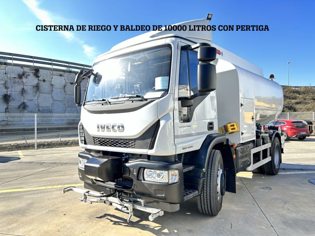 Cisterna de 10000 litros de Riego y baldeo