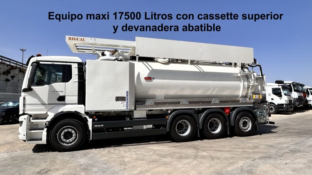 Equipo rigual Maxi de 17500 litros