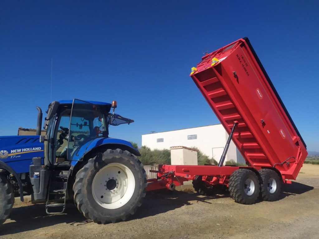 bañera agricola rigual tandem basculada