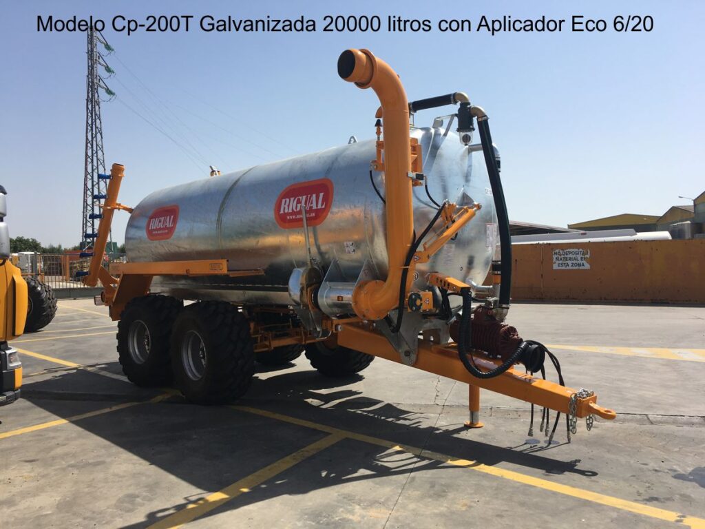 Modelo Cp-200T galvanizada 20000 aplicador eco 6/20