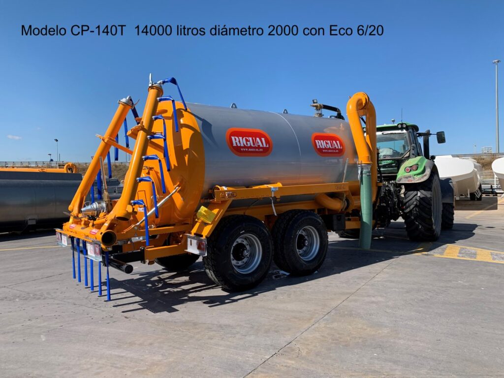 Modelo CP-140T diámetro 2000 con Eco 6/20