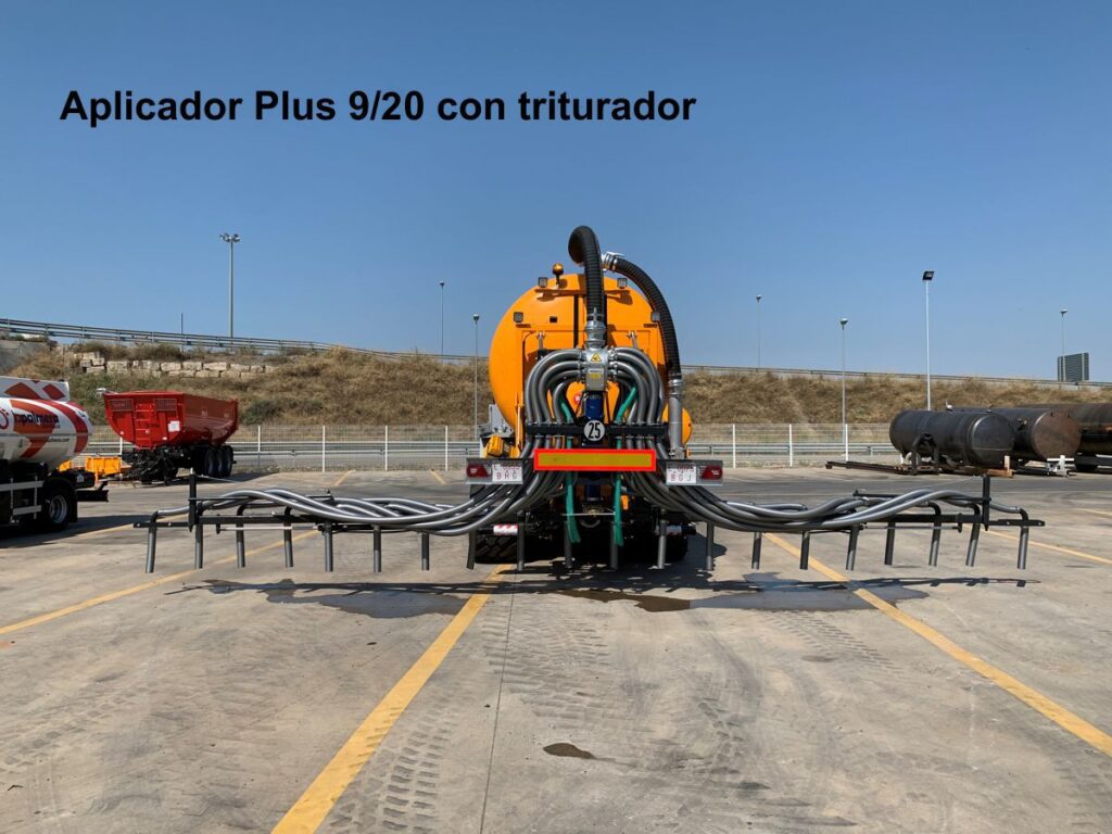 Aplicador Rigual Plus 9/20 con triturador