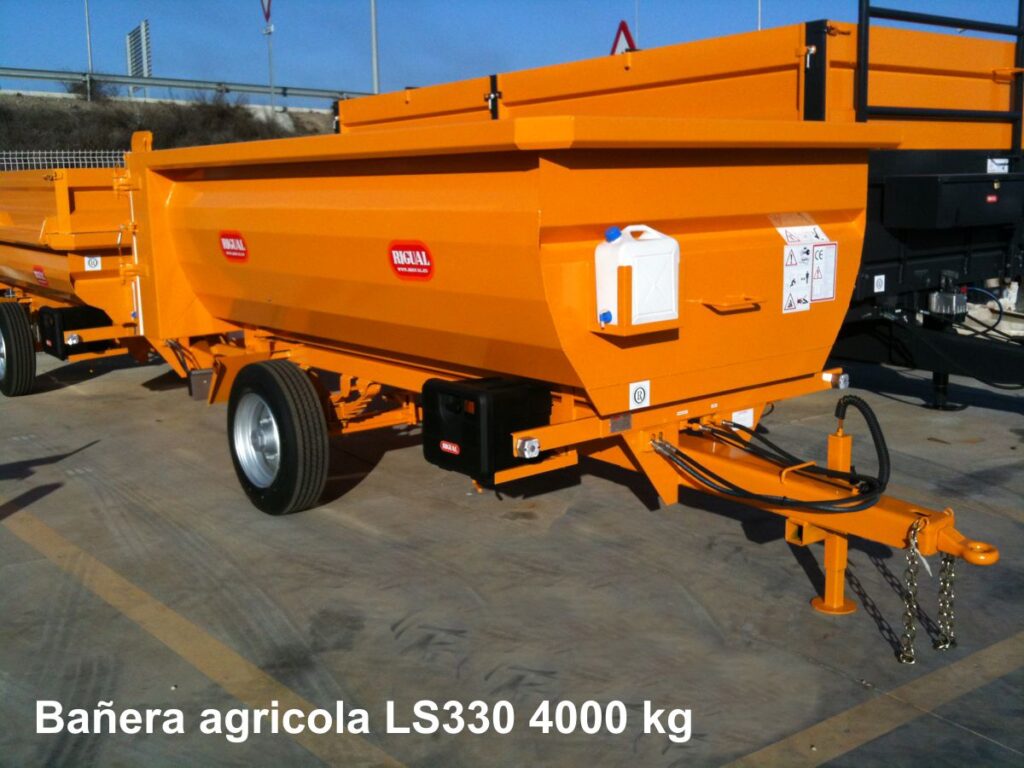 Bañera agricola rigual Ls330 4000kg