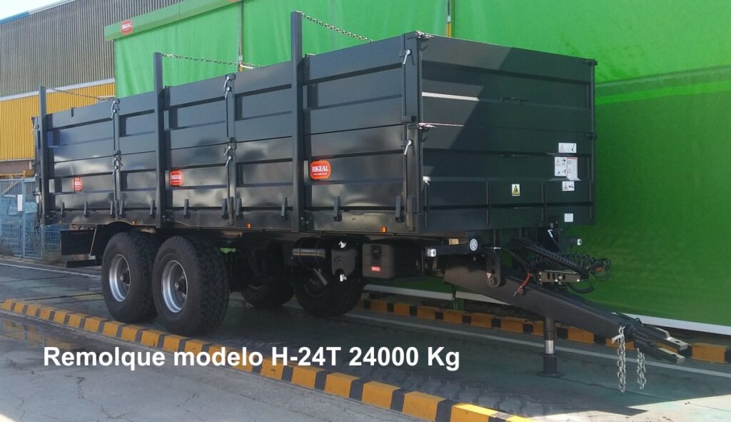 Remolque modelo H-24T de 24000 kg