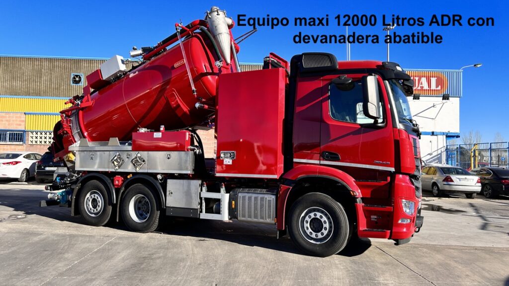 Equipo maxi Rigual 12000 litros ADR con devanadera