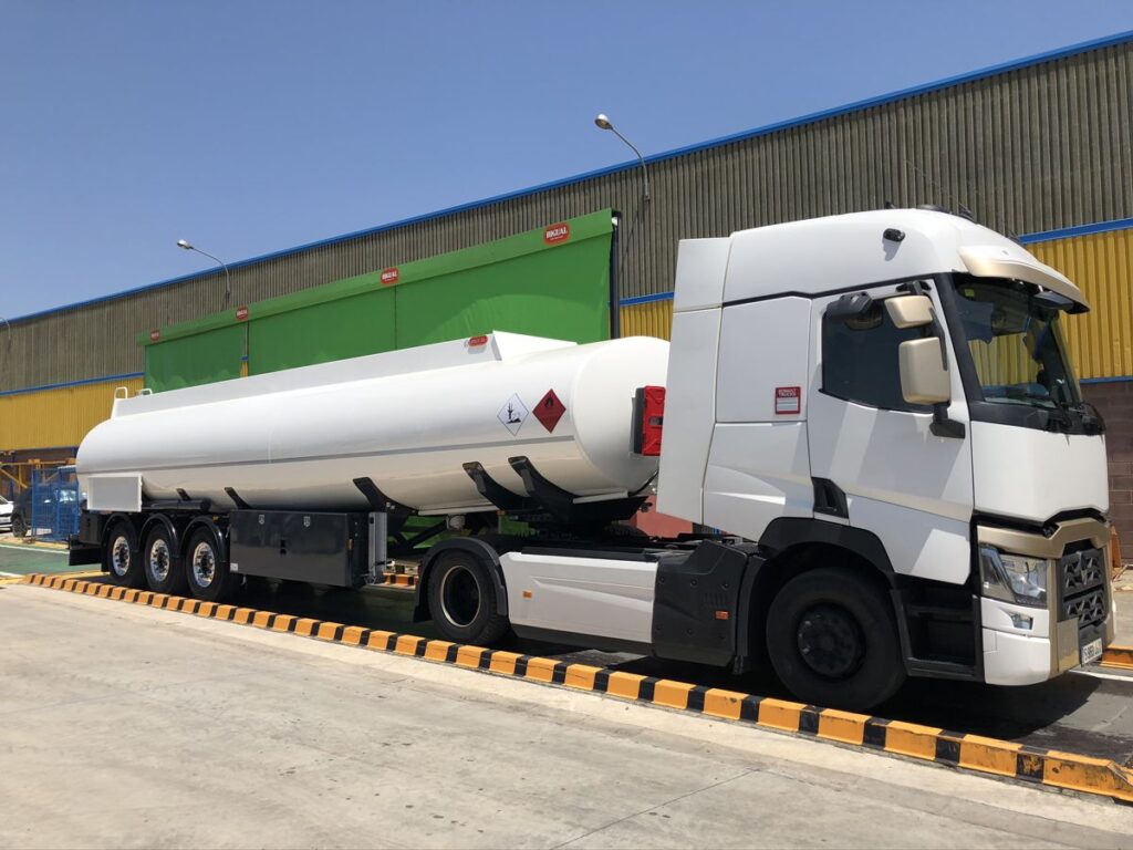 Autoportante Rigual para el transporte de gas-oil y gasolinas de 38000