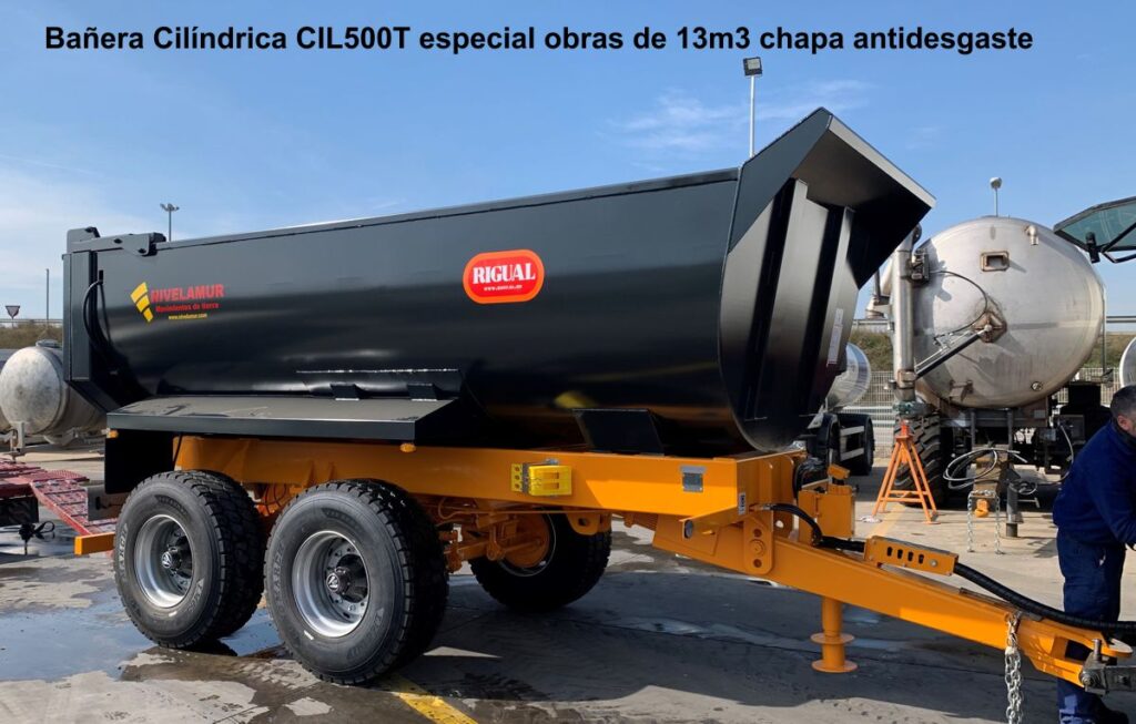 Bañera Cilíndrica rigual CIL-500 especial obras