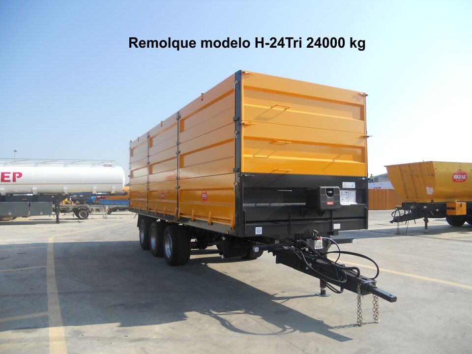 Remolque agricola rigual H-24Tri 24000 kg