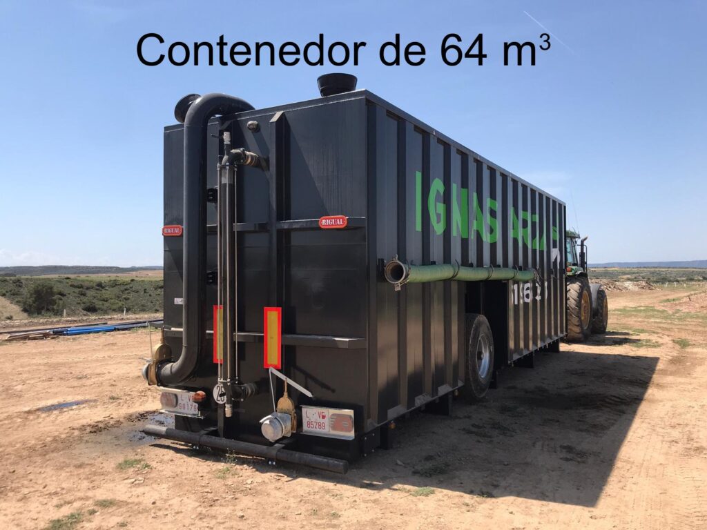 Contenedor Rigual para purines