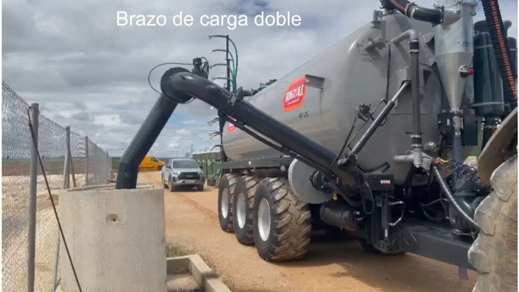 brazo de carga doble