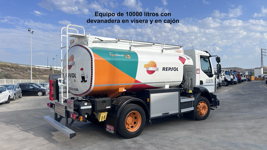 camión cisterna de Repsol