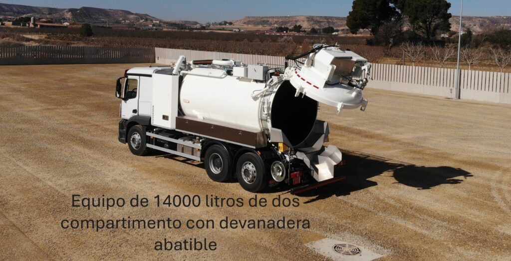 Equipos Mixtos de limpieza y alcantarillado