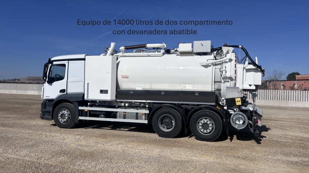 Equipos Mixtos de limpieza y alcantarillado