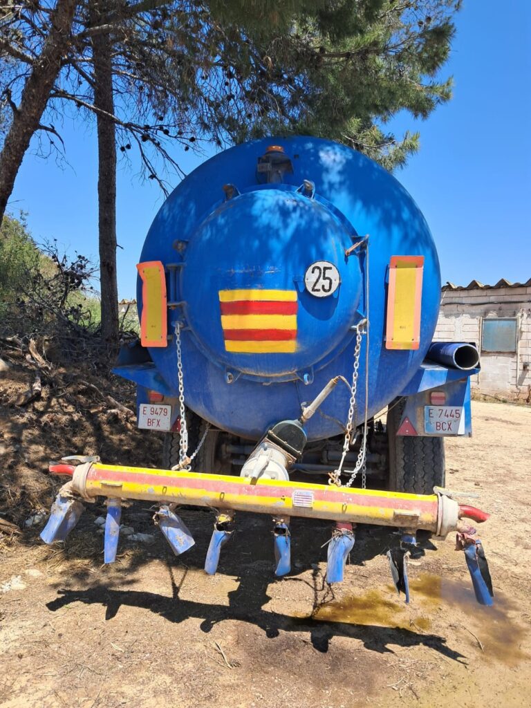 Cisterna agudo 22000 litros segunda mano